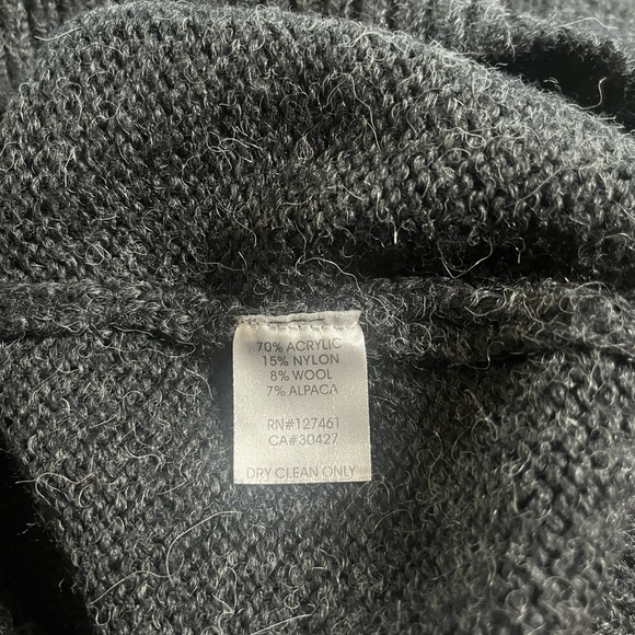 EUC Wildfox- Distressed Caffeine Machine Sweater in Dark Grey. Size S - Picture 5 of 7